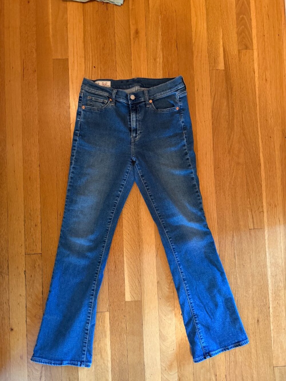 Gap Mid Rise Baby Boot Cut jeans size 10R